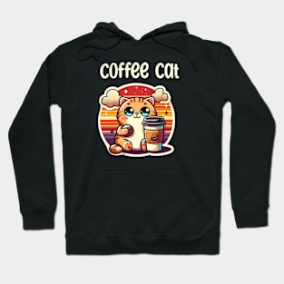 Coffee Cat Hoodie